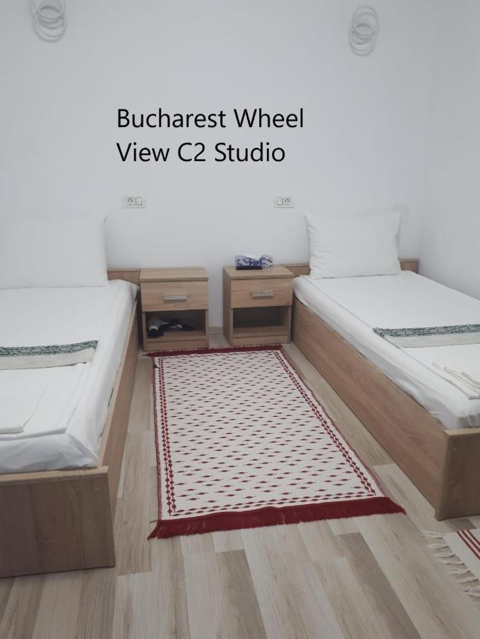 Bucharest Wheel View Apartman Kültér fotó